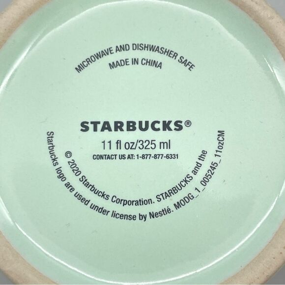 Starbucks 2020 Christmas Tree Holiday Green Coffee Yea Mug - Picture 10 of 10
